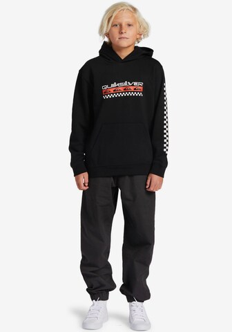 QUIKSILVER Sweatshirt in Schwarz