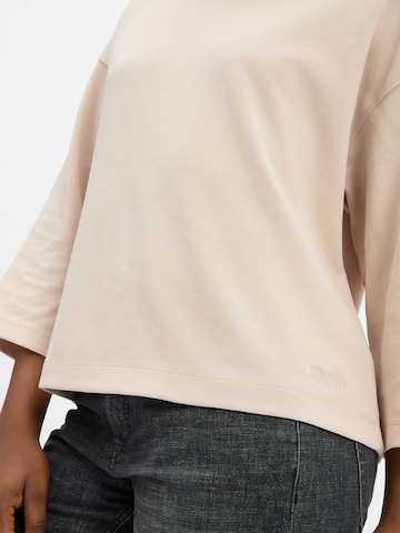 JOOP! Sweatshirt ' Tamala ' in Beige
