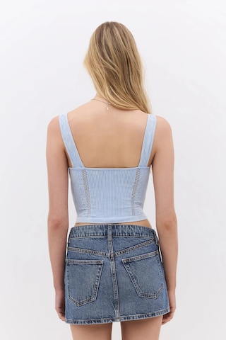 No Matter What Sticktop in Blau