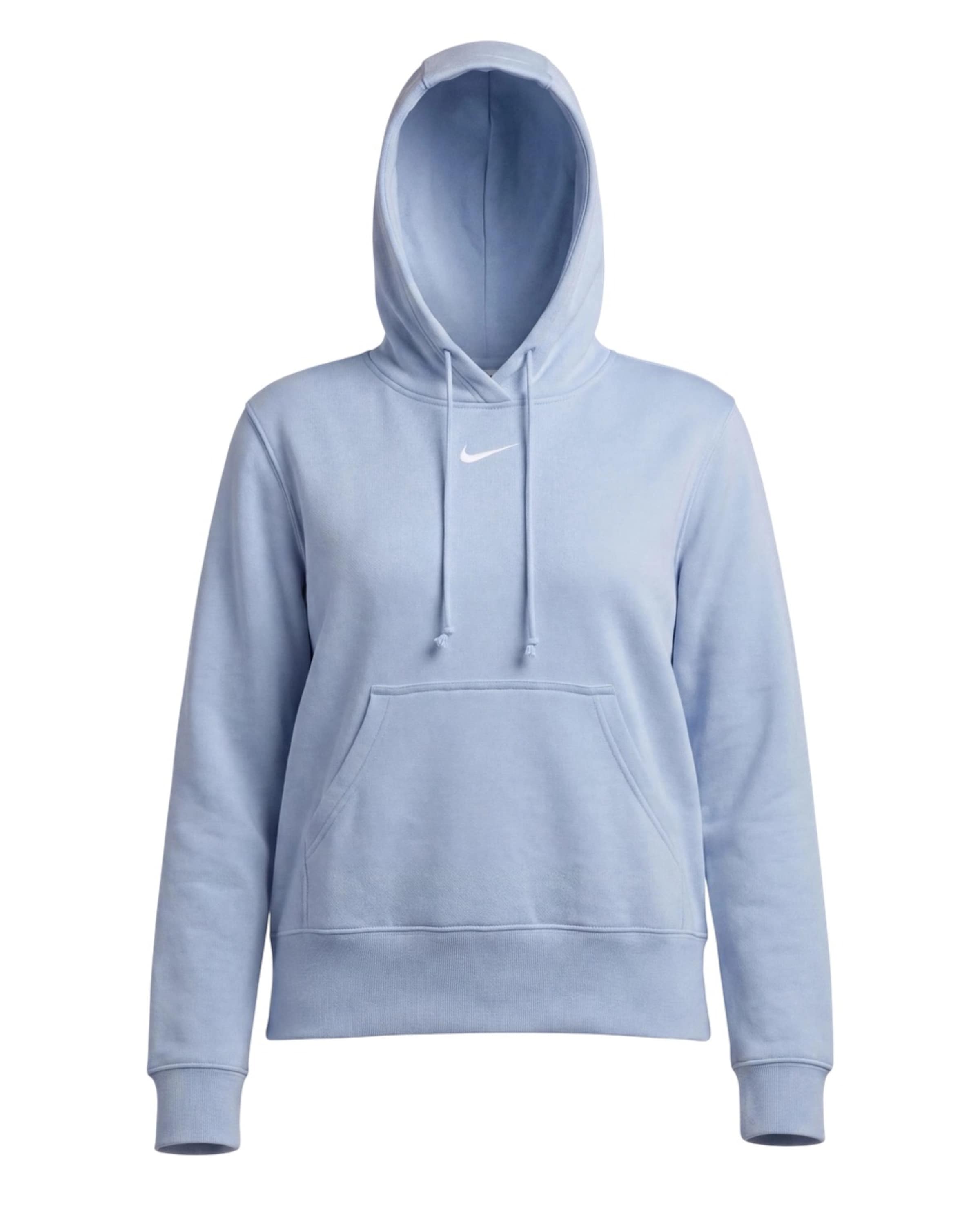 Nike Sportswear Μπλούζα φούτερ 'PHNX FLC' σε XS σε γαλάζιο / λευκό, Άποψη προϊόντος