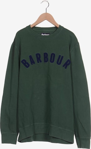 Barbour Sweatshirt & Zip-Up Hoodie in XL in Green: front