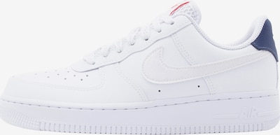 36 dydžio Sportbačiai be auliuko 'AIR FORCE 1 '07' iš Nike Sportswear, spalva – tamsiai mėlyna / raudona / balta, Prekių apžvalga