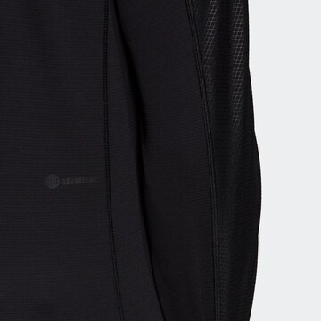 Maglia funzionale 'Workout Pu-Coated' di ADIDAS SPORTSWEAR in nero