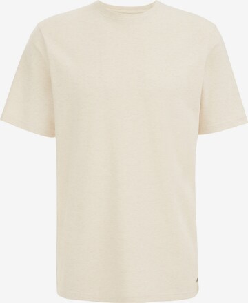 WE Fashion T-shirt i beige: framsida