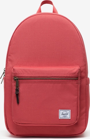 Herschel Backpack 'Settlement' in Pink: front