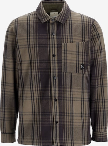 CHASIN' Overhemd 'Axel Flux' in Bruin: voorkant