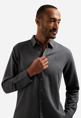 No Excess Regular fit Button Up Shirt in Grey