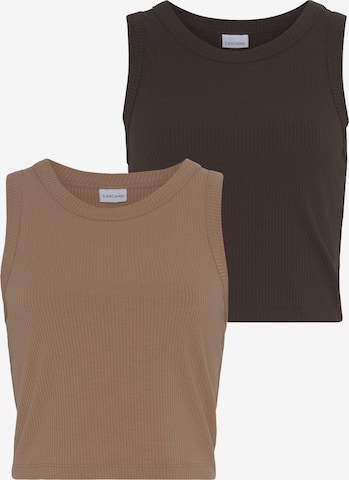LASCANA Top in Brown: front