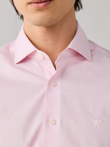Hackett London Regular fit Overhemd 'BENGAL' in Roze