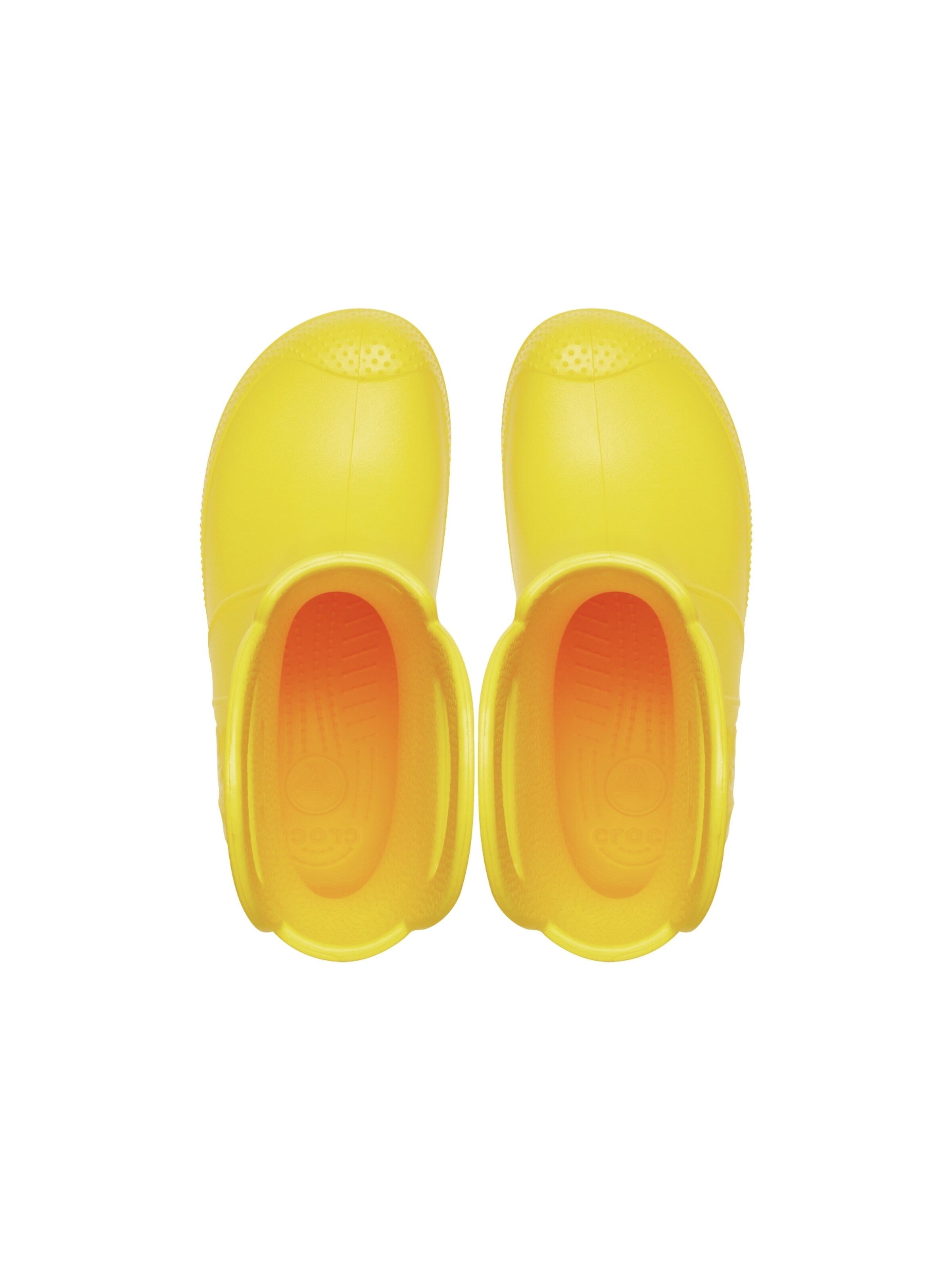 Stivale di Crocs in giallo