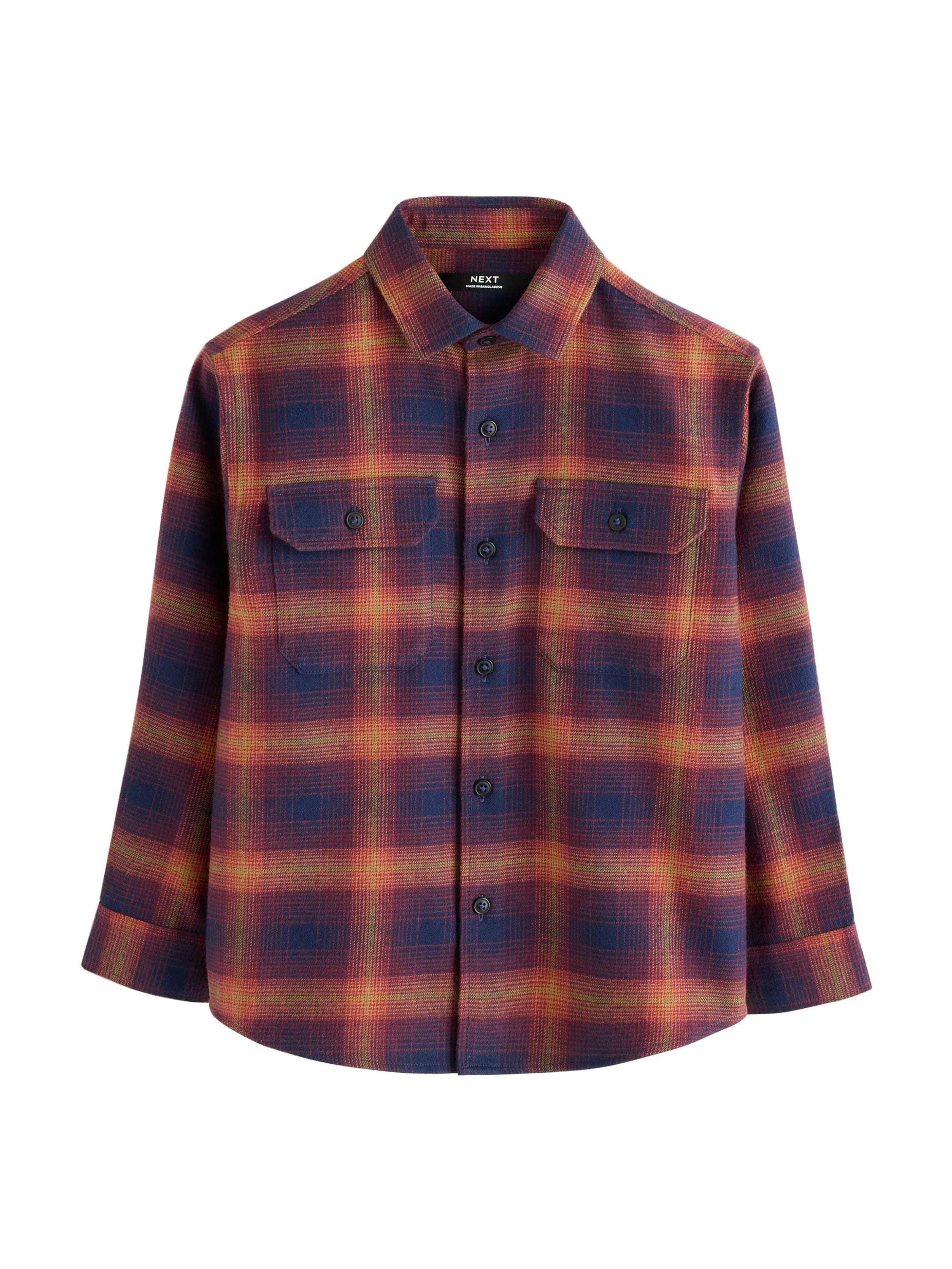 Chemise Next en orange : devant
