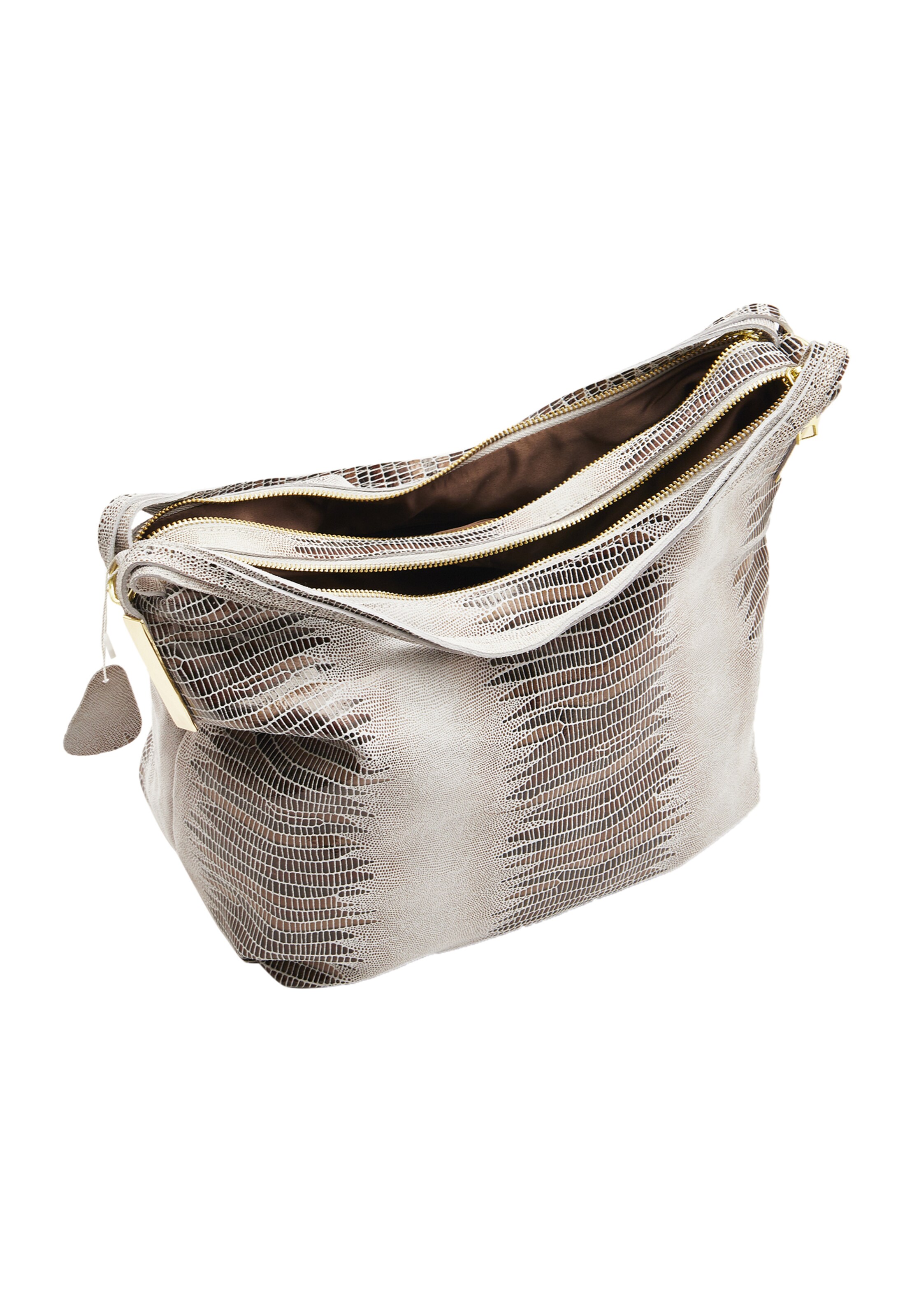 faina Schultertasche in Grau