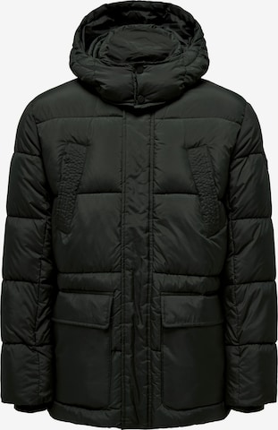 Only & Sons Between-season jacket 'ARWIN' in Green: front