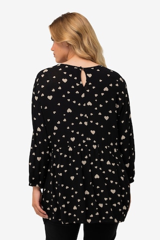 Ulla Popken - Blusa en negro: frente