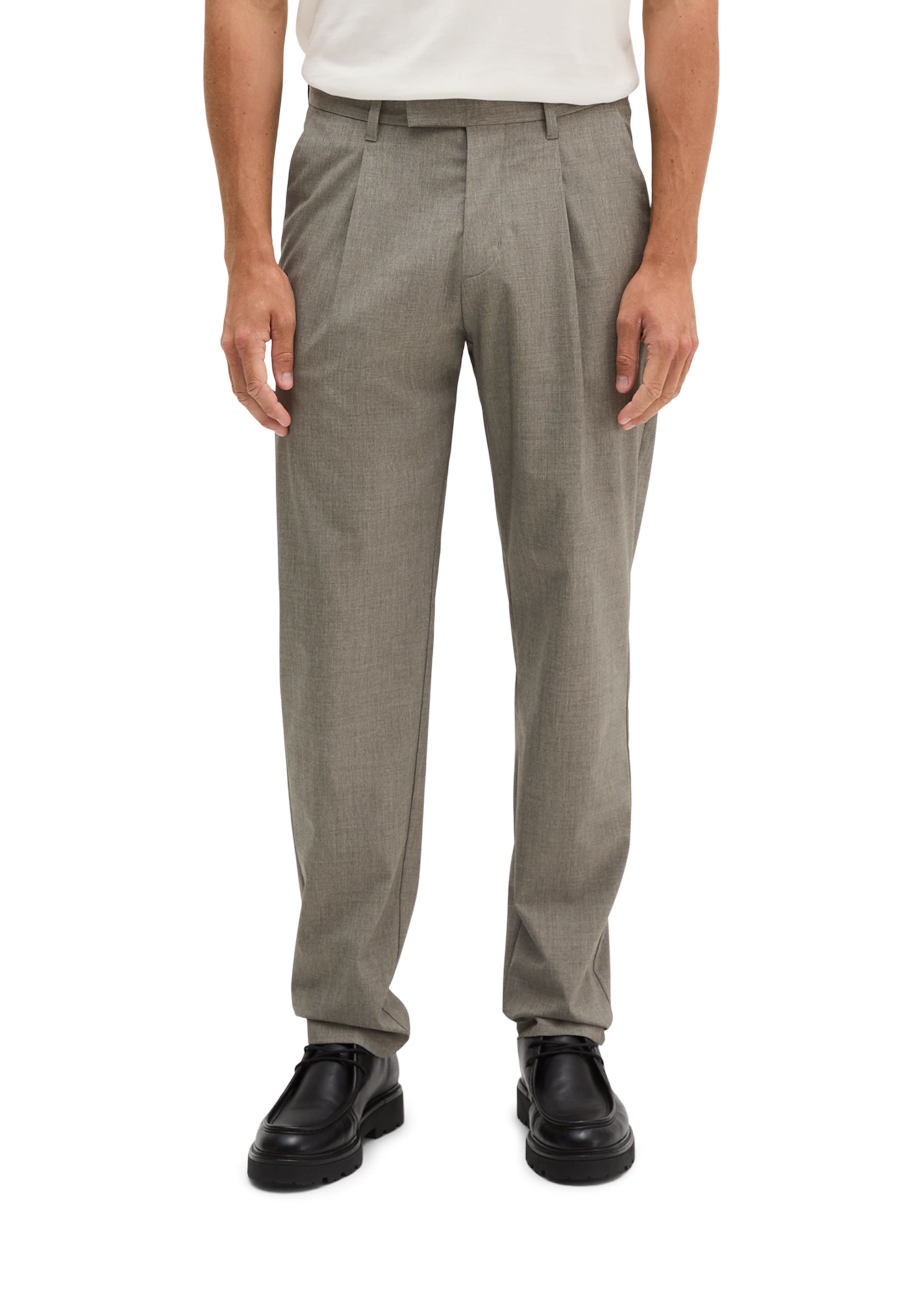Marc O'Polo Regular Pants in Grey: front