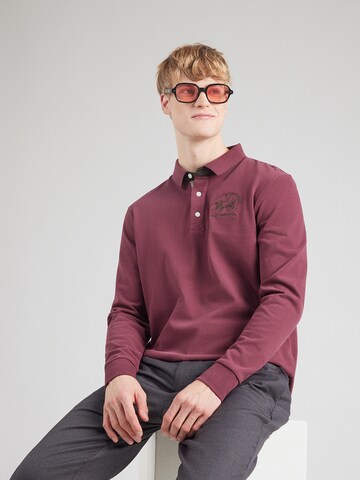 La Martina Shirt in Rood: voorkant