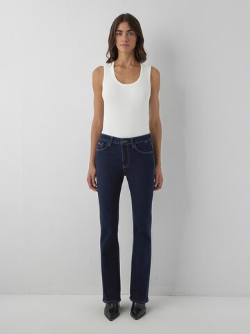 Mavi Boot cut Jeans in Black: front