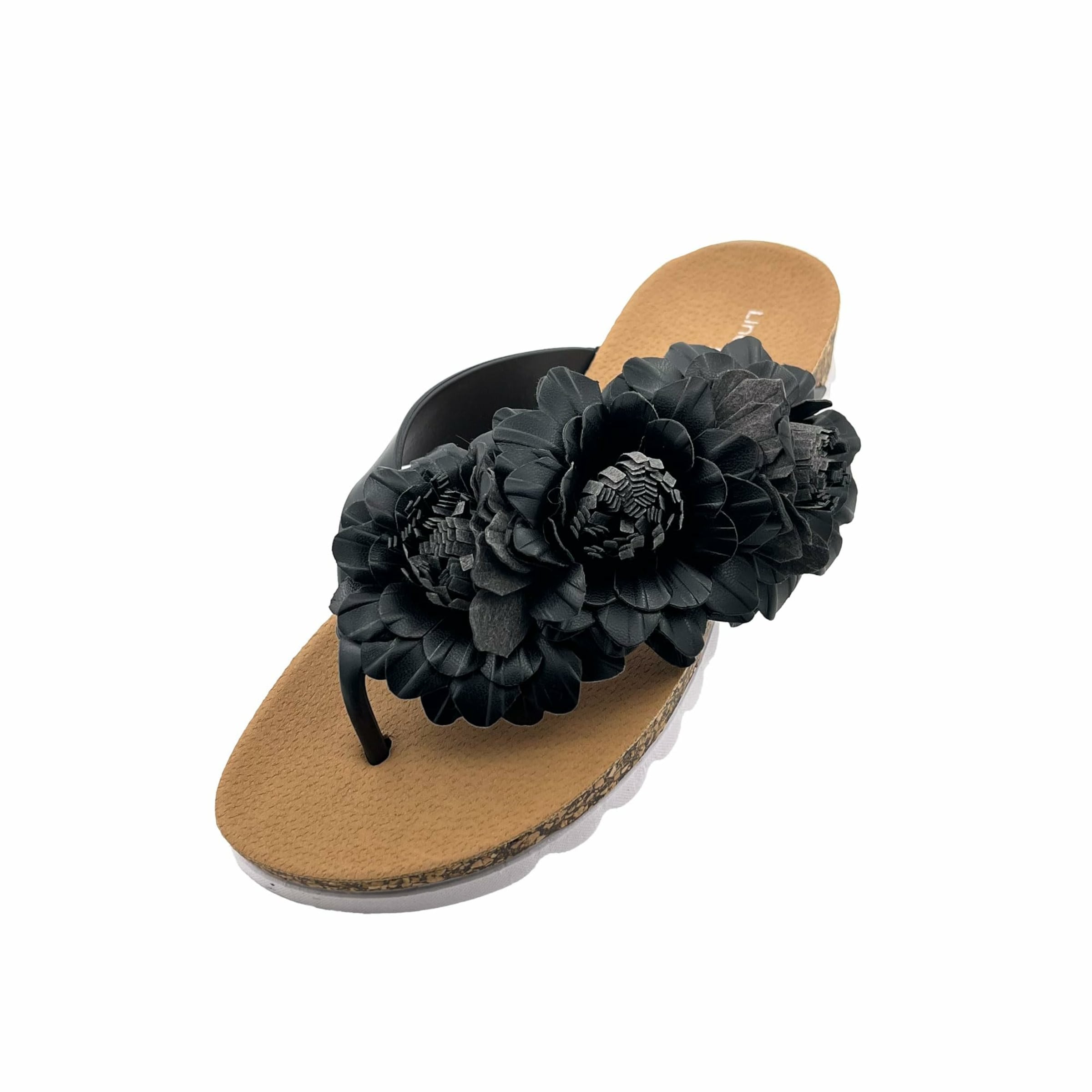 Scarpa T-Bar Sandals in Black: front