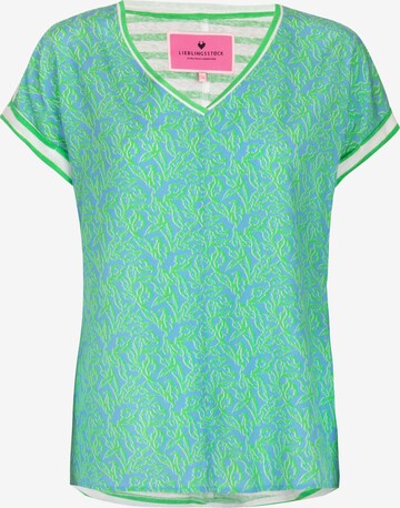 LIEBLINGSSTÜCK - Blusa 'Calena' en verde: frente