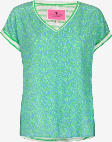 LIEBLINGSSTÜCK - Blusa 'Calena' em verde: frente