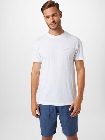 Abercrombie & Fitch Shirt in White: front