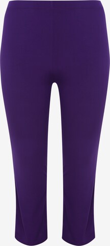 Yoek Leggings ' Dolce ' in Lila: voorkant