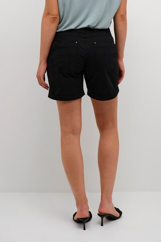 CULTURE Regular Shorts 'Carla' in Schwarz