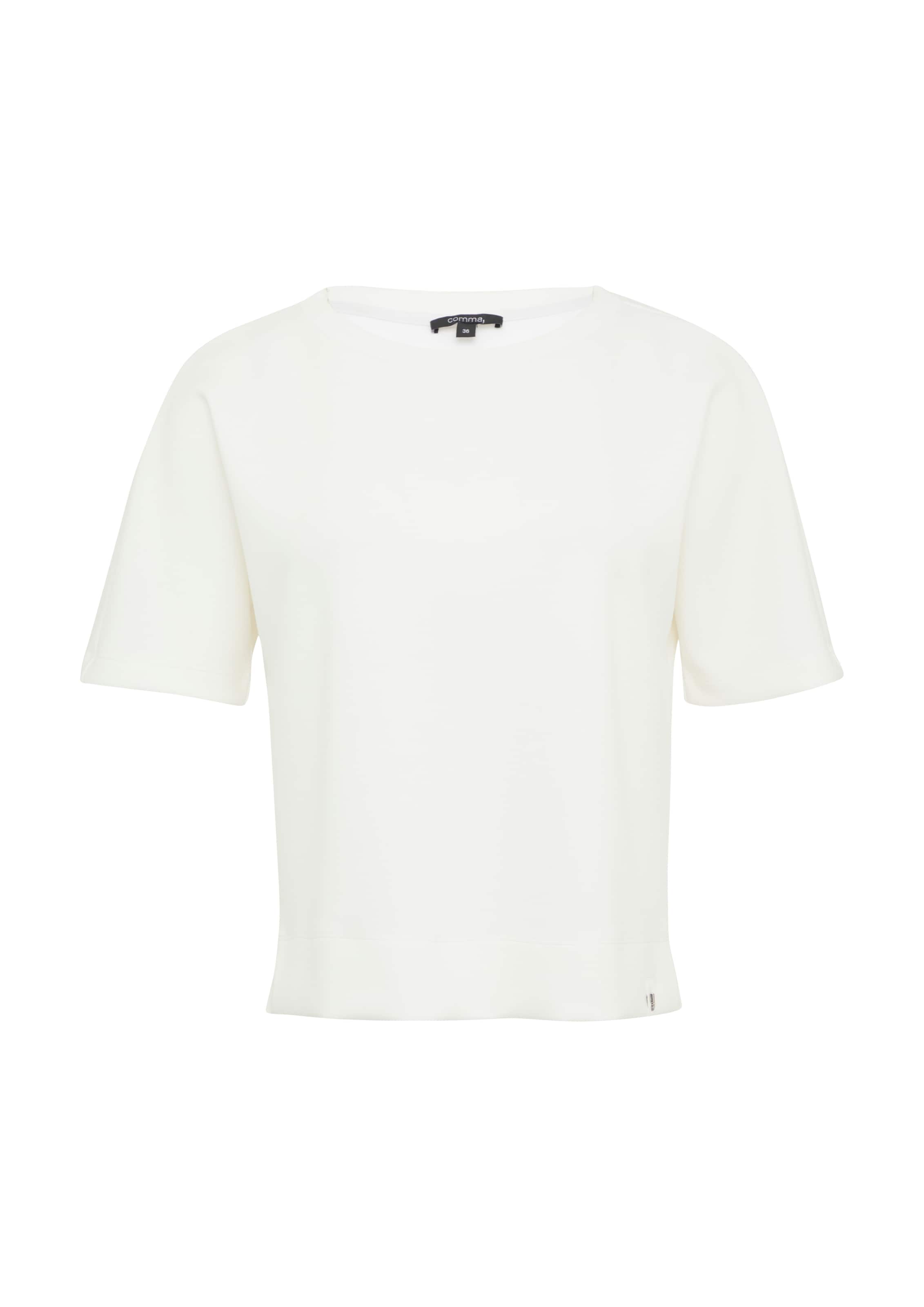 COMMA Свитшот в Белый: спереди