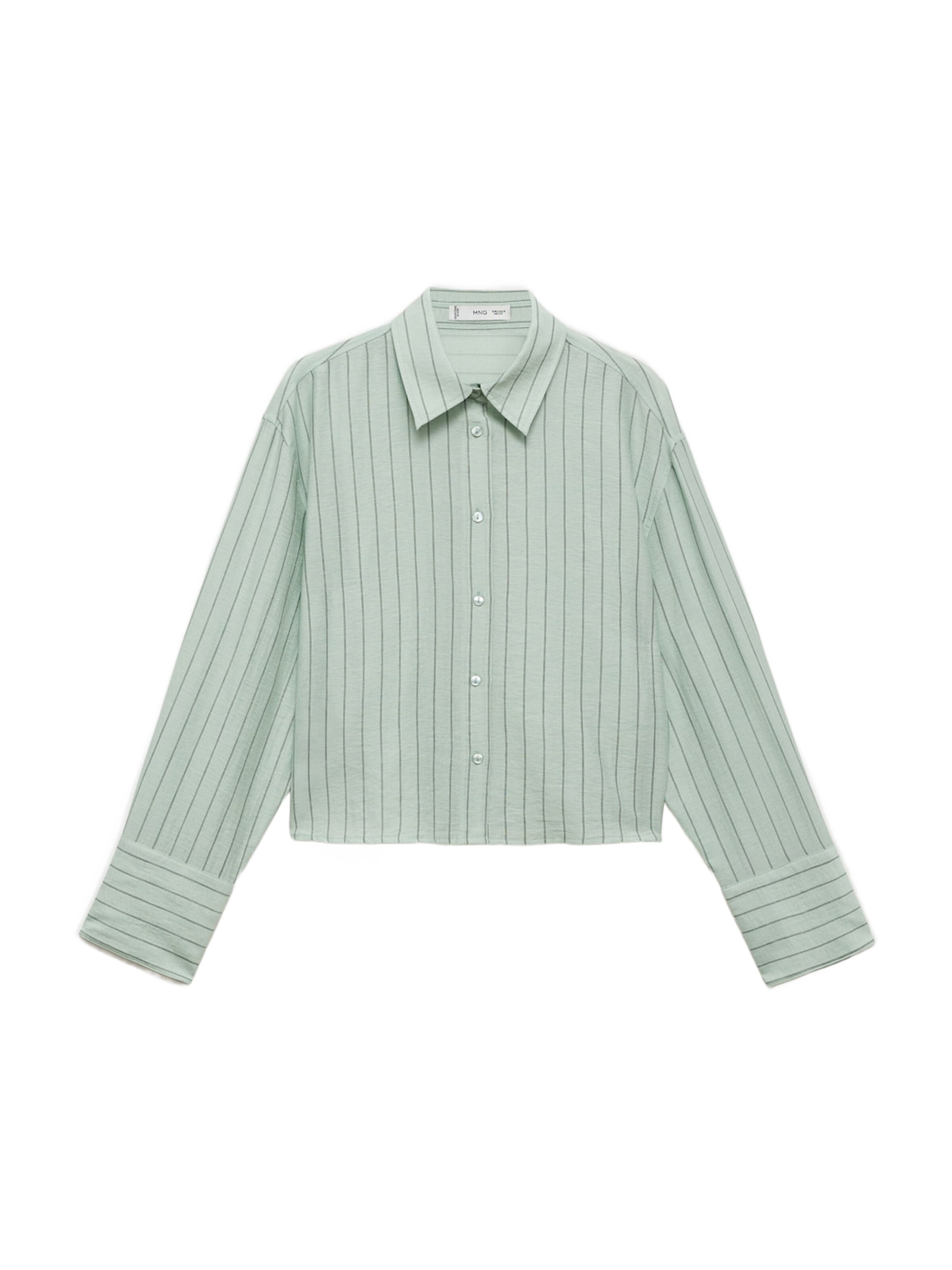 MANGO Bluzka 'BADAL' w kolorze zielony: przód