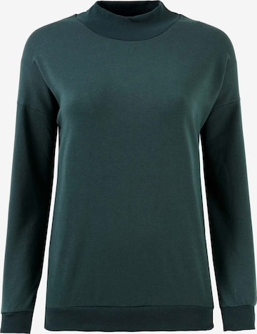 LELA Sweatshirt in Groen: voorkant