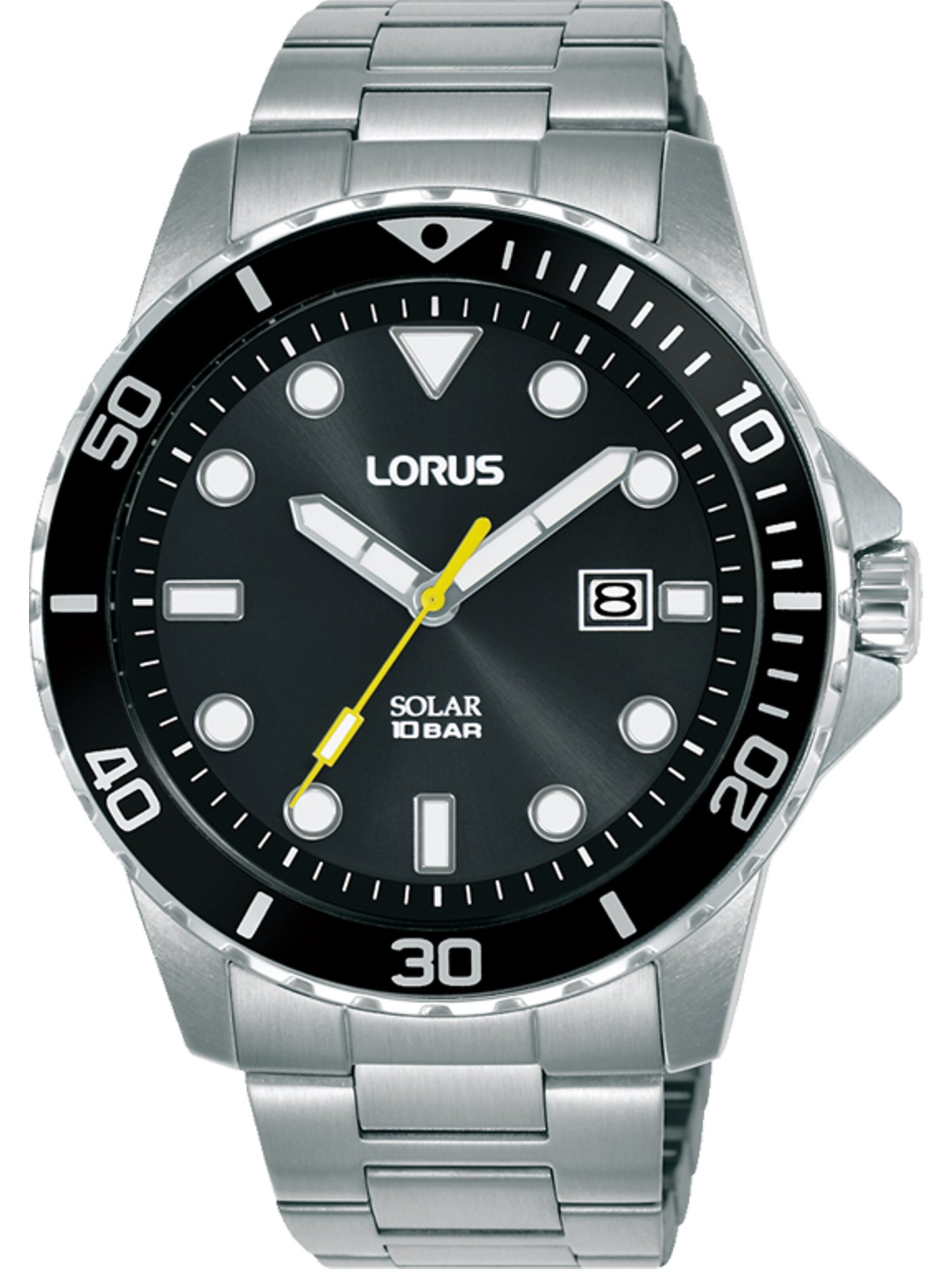 LORUS Analog watch in Silver: front