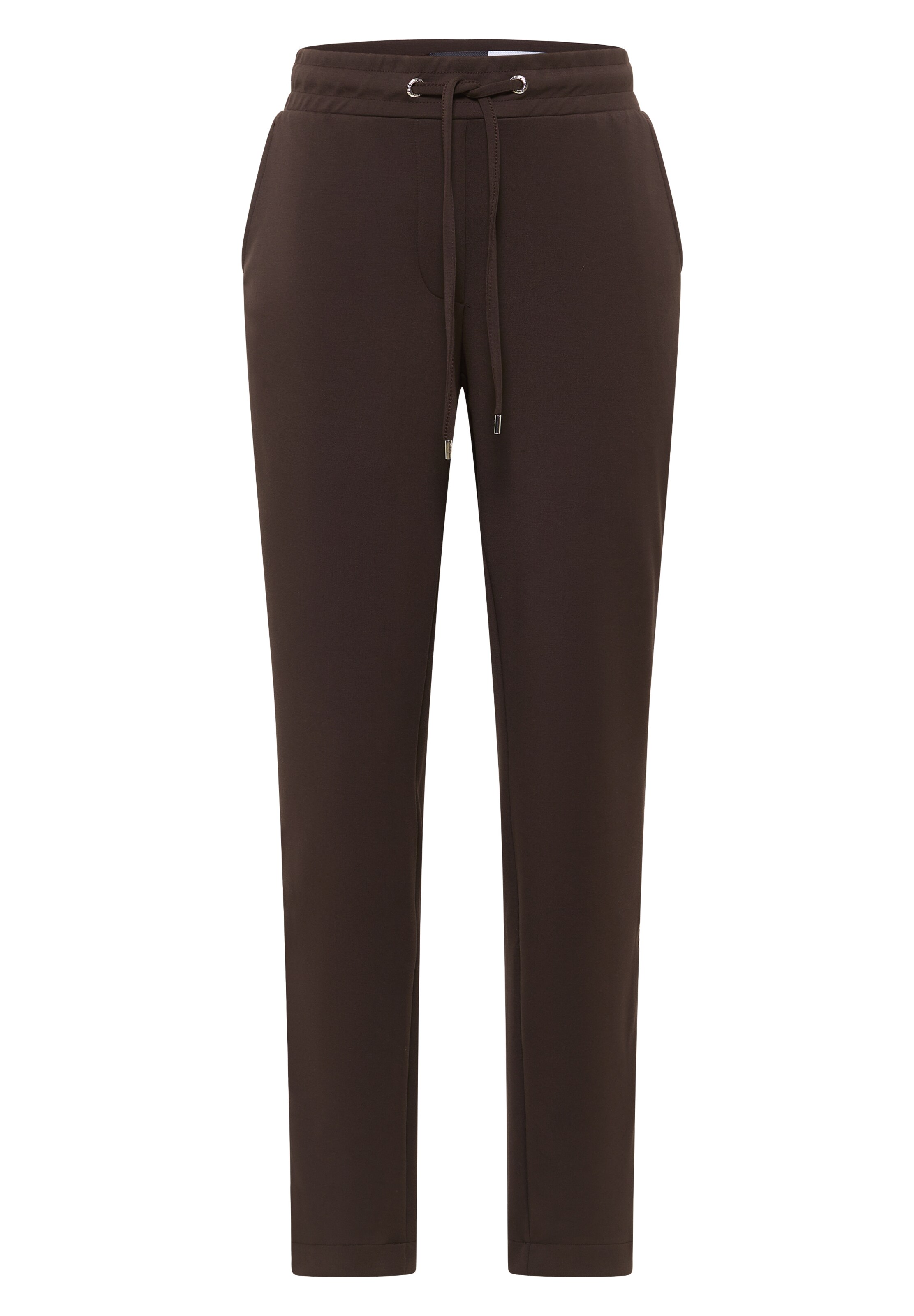 CECIL Slimfit Hose 'Tracey' in Braun: Vorderseite