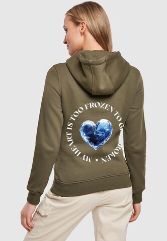 Mister Tee Mikina ' Too Frozen ' – zelená
