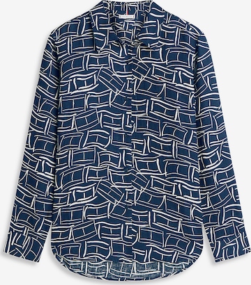 TOMMY HILFIGER Bluse in Blau: Vorderseite