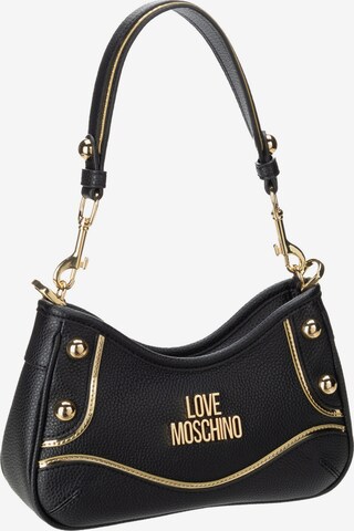 Love Moschino Schoudertas 'Rock'n Love 4140' in Zwart: voorkant