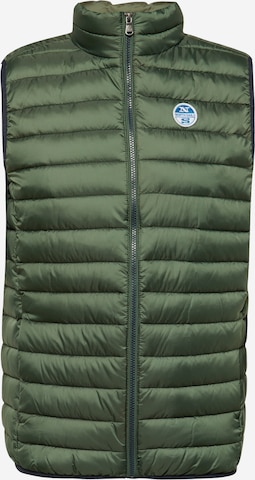 Gilet 'CROZET' North Sails en vert : devant