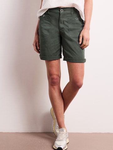 STREET ONE Regular Pants 'Yulius' in Green: front