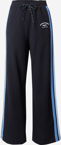 ROXY Wide leg Workout Pants 'ESSENTIAL ENERGY' in Black: front