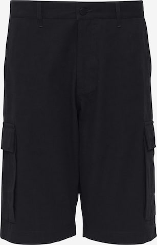 mazine Regular Cargo Pants 'Chester' in Black: front