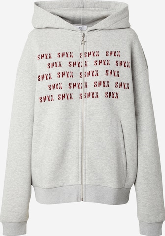 SHYX Collegetakki värissä harmaa: etupuoli