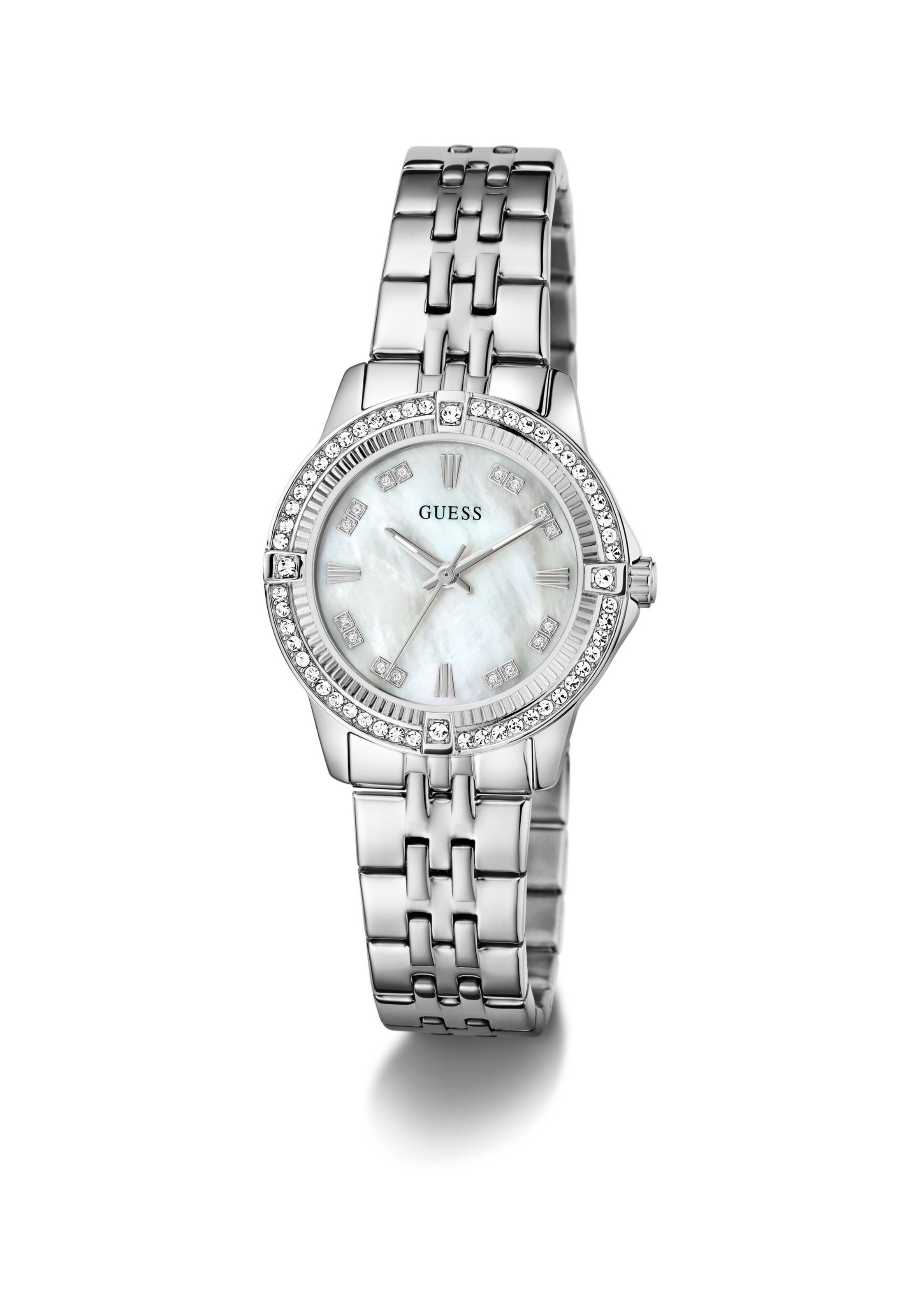GUESS Analogt ur 'Colette' i sølv