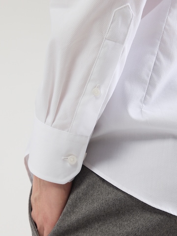 Coupe slim Chemise business 'DIAMOND' Michael Kors en blanc