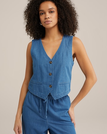 WE Fashion Vest in Blue: front