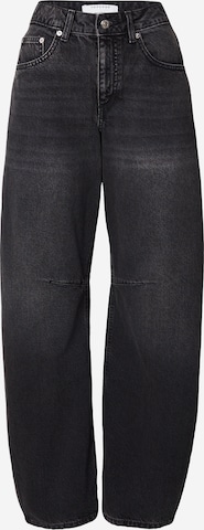 TOPSHOP Barrel Джинсы в Черный: спереди