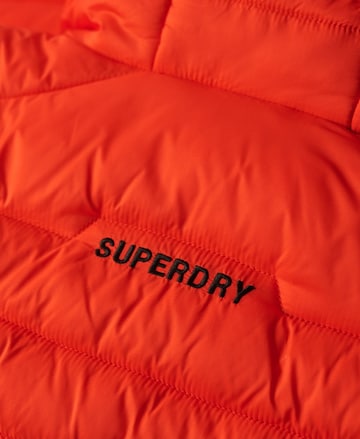 Superdry Winter Jacket 'Fuji' in Orange