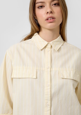 QS Blouse in Geel