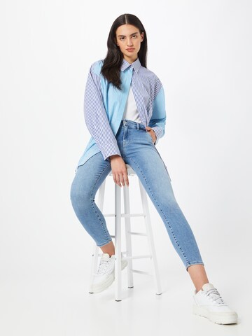 ONLY Skinny Jeans 'BLUSH' in Blau