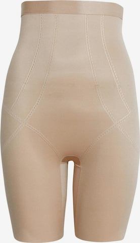 Pantalon modelant Marks & Spencer en beige : devant