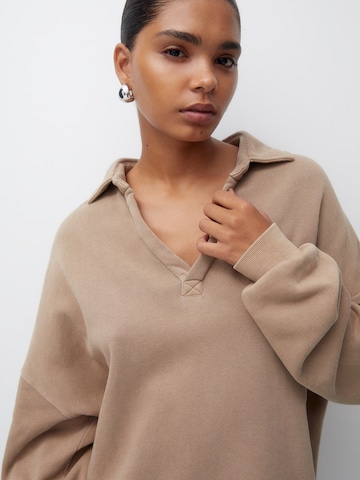Pull&Bear Tréning póló - barna