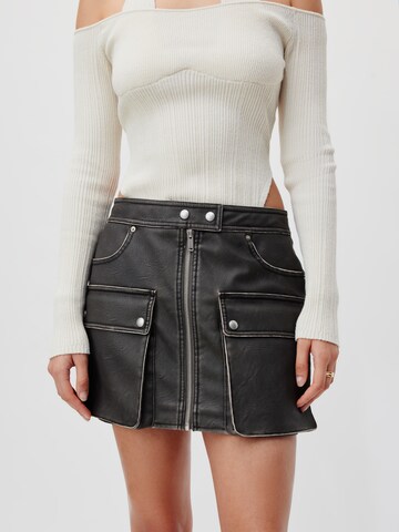 LeGer by Lena Gercke Rok 'Gianna' in Bruin: voorkant